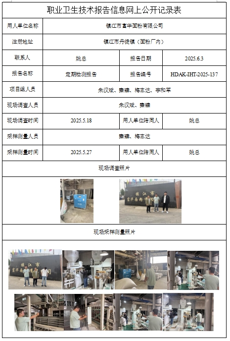 鎮(zhèn)江市富華面粉有限公司